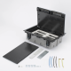 Caja Para Instalación en Piso Falso para Voz, Datos o Contactos Eléctricos / Capacidad para 6 Módulos / Espacio Embellecedor en la Tapa / Profundidad Ajustable de 90 a 120 mm (3.54 a 4.72 pulgadas) / Los Módulos se Adquieren Aparte / (SF610/14CY)