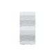 (S80CMD64/9) Placa Voz y Datos Inclinada con Guardapolvo y Adaptador Cuádruple para RJ45 Keystone