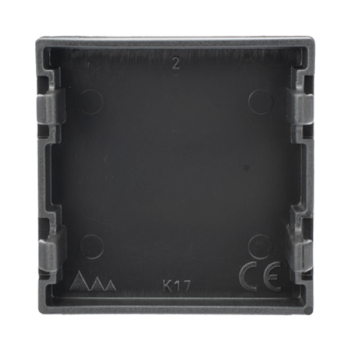 Módulo Placa Ciega Color Grafito / (K17/14)