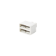 Clip de Puente, Para Uso con Regletas S66 de Siemon, de 1 Par, Color Blanco