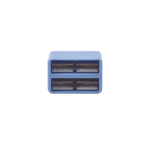 Clip de Puente, Para Uso con Regletas S66 de Siemon, de 1 Par, Color Azul Clip de Puente, Para Uso con Regletas S66 de Siemon, de 1 Par, Color Azul