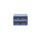 Clip de Puente, Para Uso con Regletas S66 de Siemon, de 1 Par, Color Azul Clip de Puente, Para Uso con Regletas S66 de Siemon, de 1 Par, Color Azul