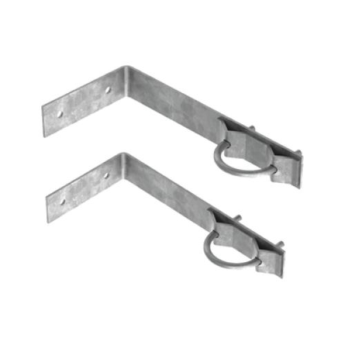 Juego de 2 Herrajes de Pared para Sujeción de Mástil (1-1/4 Juego de 2 Herrajes de Pared para Sujeción de Mástil (1-1/4