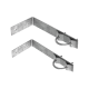 Juego de 2 Herrajes de Pared para Sujeción de Mástil (1-1/4 Juego de 2 Herrajes de Pared para Sujeción de Mástil (1-1/4