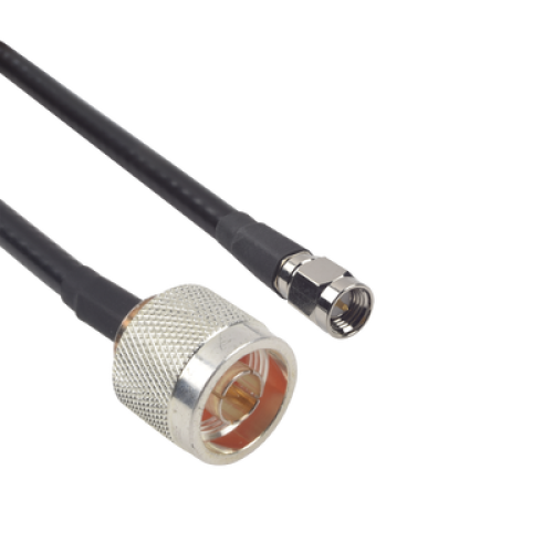 Cable LMR-240UF (Ultra Flex) de 91 cm (35.83 pulgadas) con conectores N Macho y SMA Macho.