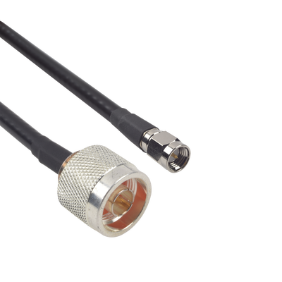 Cable LMR-240UF (Ultra Flex) de 91 cm (35.83 pulgadas) con conectores N Macho y SMA Macho.