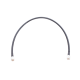 Jumper de 83 cm (32.68 Pulgadas) con Cable Coaxial LMR400 Conectores N en Ambos Extremos