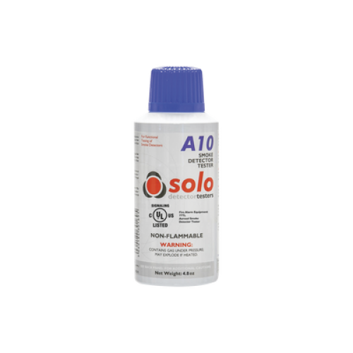 Lata De Humo Sintético En Aerosol Para Prueba De Detectores Puntuales, No Tóxico, No Inflamable, Libre De Silicona, 100%Biodegradable, No Contamina Los Detectores, Uso Manual o En Dispensadores SOLO-330/SOLO-332, Listado UL