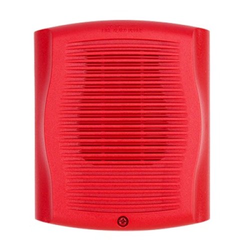 Bocina para Montaje en Pared, Color Rojo