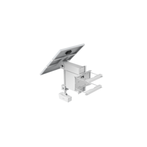 Camara con panel solar / Lente 4 MM / IP67 / 4G / Montaje para poste