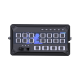 Sirena Vehicular de 200W de Potencia, Con Controlador de Panel Deslizante de 19 botones, indicador de flecha de tráfico de 6 LED, 12 Salidas Auxiliares