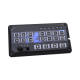 Sirena Vehicular de 200W de Potencia, Con Controlador de Panel Deslizante de 19 botones, indicador de flecha de tráfico de 6 LED, 12 Salidas Auxiliares