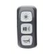 Sirena/Bocina Compacta Para Motocicleta de 30 Watts, Incluye Controlador y Microfono