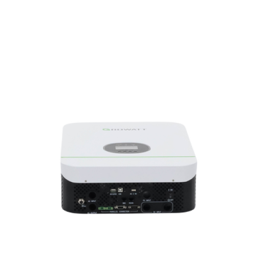 Inversor Cargador 3kW Compatible con Baterías de Litio, Monitoreo Remoto y Sincronización para Mayor Potencia, Operación 48Vcc