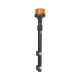 Luz Telescópica para Motocicletas, 8 LED, Ambar, SAE Clase I