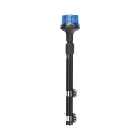 Luz Telescópica para Motocicletas, 8 LED, Azul, SAE Clase I