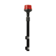 Luz Telescópica para Motocicletas, 8 LED, Roja, SAE Clase I