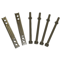 Soporte De Montaje (Incluye pernos, tuercas y soportes) Para Tubería Horizontal o Vertical, De 1,6