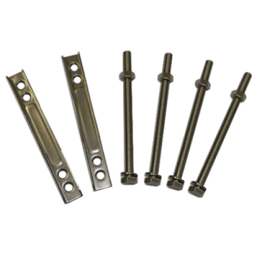 Soporte De Montaje (Incluye pernos, tuercas y soportes) Para Tubería Horizontal o Vertical, De 1,6