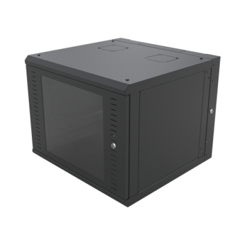 Gabinete Abatible de Pared (Con Marco Trasero) con Rack 19