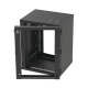 Gabinete Abatible de Pared (Con Marco Trasero) con Rack 19