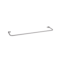 Barra para Aliviar Tensión o Peso Atrás de Patch Panel, Extendida de 5 Pulgadas, Color Negro Barra para Aliviar Tensión o Peso Atrás de Patch Panel, Extendida de 5 Pulgadas, Color Negro
