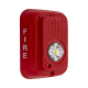 Lámpara LED Estroboscópica para Montaje en Pared, Color Rojo, Nivel de Candelas Seleccionable, Nuevo Diseño Moderno y Elegante y Menor Consumo de Corriente