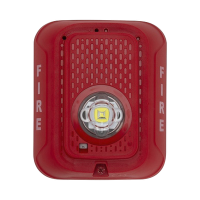 Lámpara LED Estroboscópica para Montaje en Pared, Color Rojo, Nivel de Candelas Seleccionable, Nuevo Diseño Moderno y Elegante y Menor Consumo de Corriente