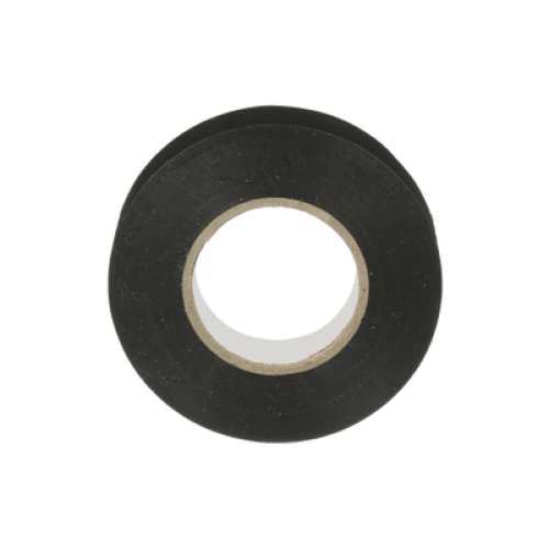 Cinta Eléctrica STRONGHOLD para Aislar, de PVC, Uso General Reparación y Mantenimiento, Grosor de 0.18mm (7 mil), Ancho de 19mm, y 18m de Largo, Color Negro