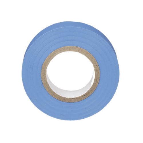 Cinta Eléctrica STRONGHOLD para Aislar, de PVC, Uso General Reparación y Mantenimiento, Grosor de 0.18mm (7 mil), Ancho de 19mm, y 20.12m de Largo, Color Azul