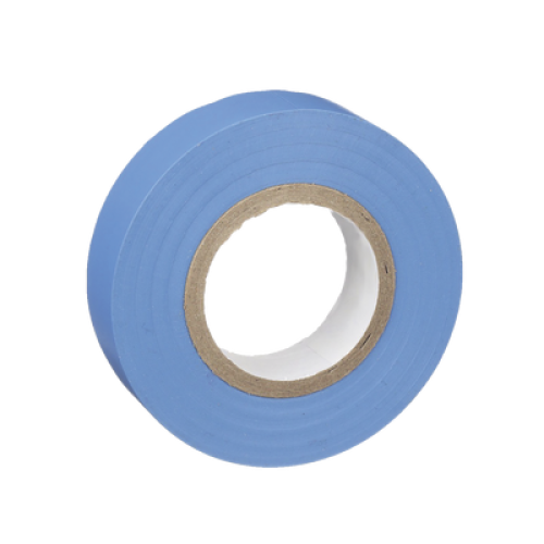 Cinta Eléctrica STRONGHOLD para Aislar, de PVC, Uso General Reparación y Mantenimiento, Grosor de 0.18mm (7 mil), Ancho de 19mm, y 20.12m de Largo, Color Azul