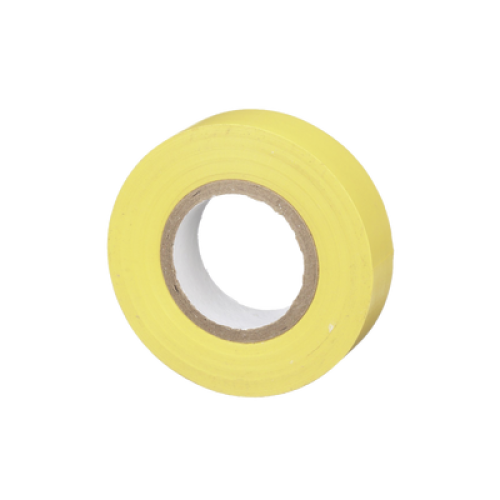 Cinta Eléctrica STRONGHOLD para Aislar, de PVC, Uso General Reparación y Mantenimiento, Grosor de 0.18mm (7 mil), Ancho de 19mm, y 20.12m de Largo, Color Amarillo