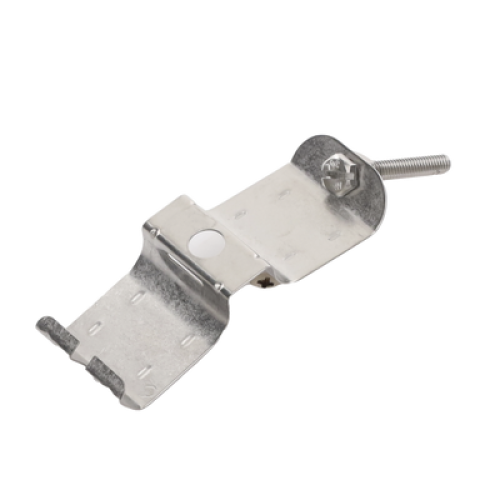 Sujetador de Doble Click para Cable Coaxial de 7/8 Paquete de 10 Piezas