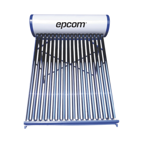 Bóiler Solar de 180L, Baja Presión con 18 Tubos de Vacío de Mayor Resistencia y Termotanque Inoxidable de Grado Alimenticio 180 L Resistentes a Granizo de Hasta 25 mm/ l, Incluye Anodo de Magnesio