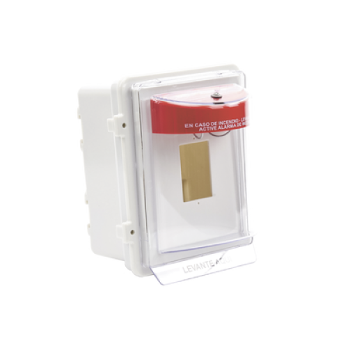 Protector Universal para Estación Manual, Fabricado en Policarbonato Súper Fuerte Para Uso en Exterior