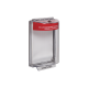 Cubierta Transparente Serie Universal Stopper®, Texto De Incendio En Español 