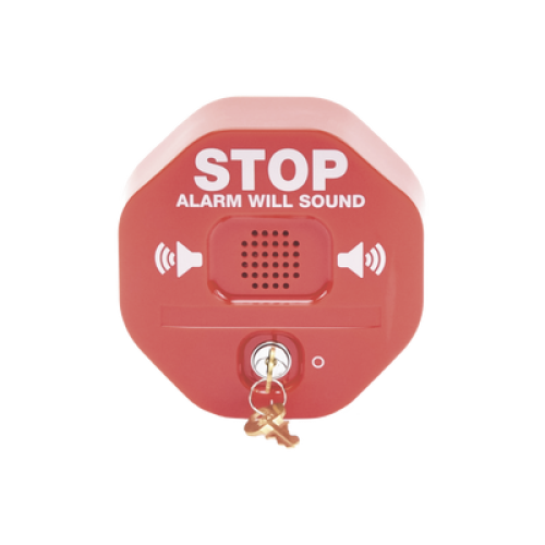 Alarma Multifunción Exit Stopper® para proteger puertas dobles (incluye contactos magnéticos)