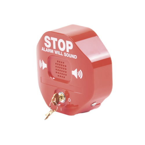 Alarma Multifunción Exit Stopper® para proteger puertas dobles (incluye contactos magnéticos)