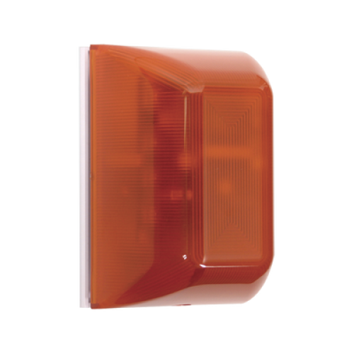 Minicontrolador Audiovisual de Uso No Autorizado o Situaciones Urgentes, Color Ambar