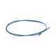 Patch Cord Cat6A, Diametro Reducido 28 AWG, Blindado S/FTP, CM/LS0H, 1.5 Metros (4.92 Pies), Color Azul
