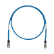 Patch Cord Cat6A, Blindado S/FTP, CM/LS0H, 3.05 Metros (10 Pies), Color Azul