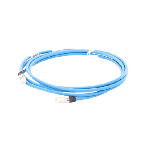 Patch Cord Cat6A, Blindado S/FTP, CM/LS0H, 3.05 Metros (10 Pies), Color Azul