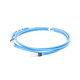 Patch Cord Cat6A, Blindado S/FTP, CM/LS0H, 3.05 Metros (10 Pies), Color Azul