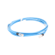 Patch Cord Cat6A, Blindado S/FTP, CM/LS0H, 3.05 Metros (10 Pies), Color Azul