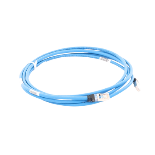 Patch Cord Cat6A, Blindado S/FTP, CM/LS0H, 3.05 Metros (10 Pies), Color Azul