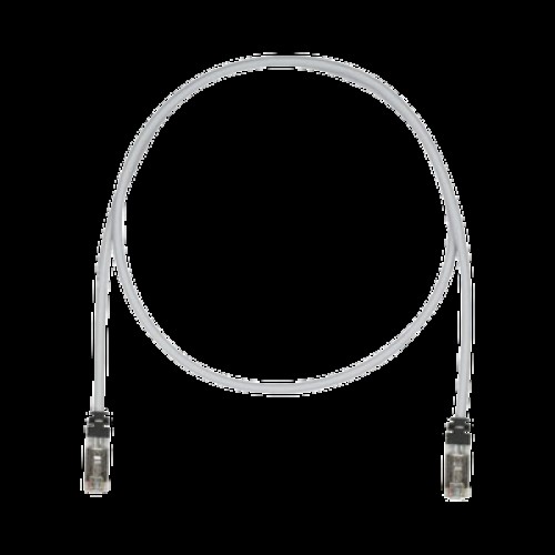Patch Cord Cat6A, Blindado S/FTP, CM/LS0H, 3 m, Color Gris