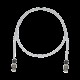 Patch Cord Cat6A, Blindado S/FTP, CM/LS0H, 3 m, Color Gris
