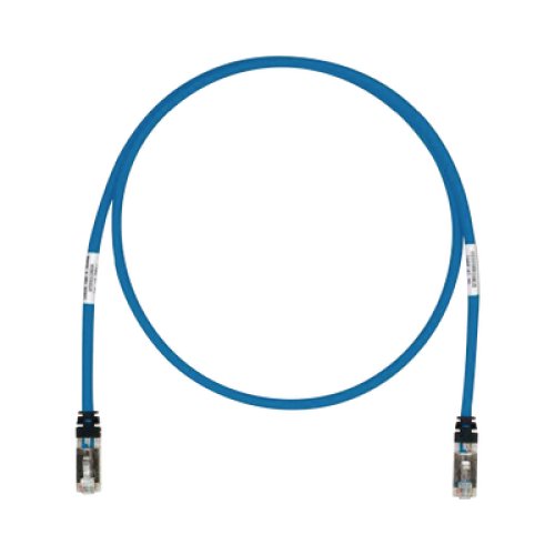 Patch Cord Cat6A, Blindado S/FTP, CM/LS0H, 1.52 Metros (5 Pies), Color Azul