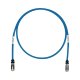 Patch Cord Cat6A, Blindado S/FTP, CM/LS0H, 2.13 Metros (7 Pies), Color Azul Patch Cord Cat6A, Blindado S/FTP, CM/LS0H, 2.13 Metros (7 Pies), Color Azul