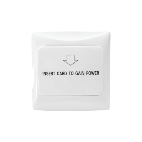 Interruptor de Energía para Habitación de Hotel / Habilita la corriente eléctrica al colocar la llave (tarjeta) de la habitación